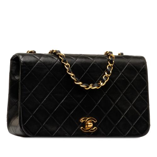 Chanel CC Quilted Lambskin Full Flap