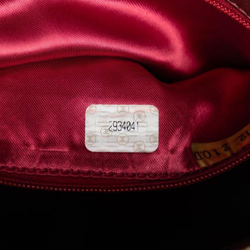 Chanel CC Quilted Lambskin Shoulder Bag
