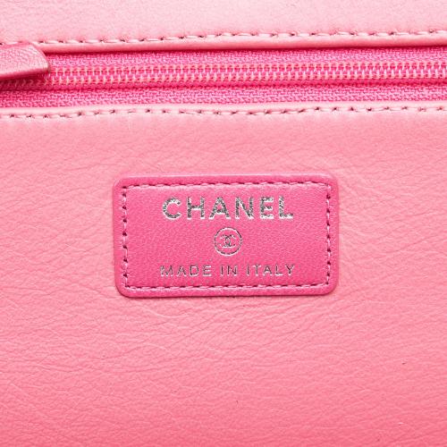 Chanel CC Quilted Lambskin Wallet On Chain