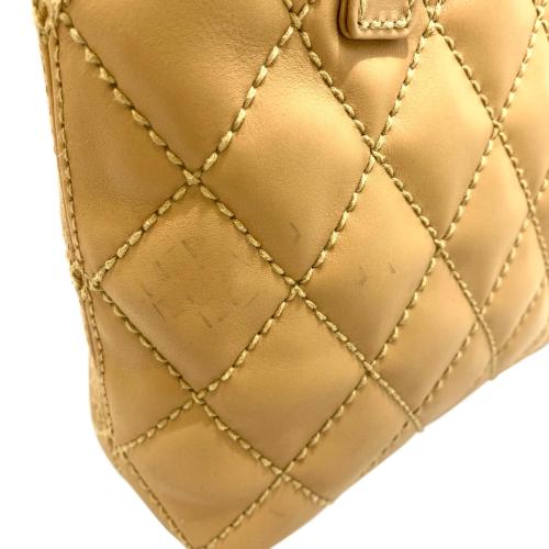 Chanel CC Wild Stitch Lambskin Handbag