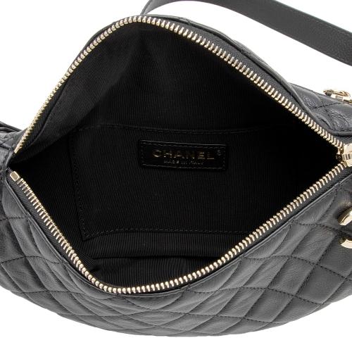 Chanel Calfskin Banane Waist Bag
