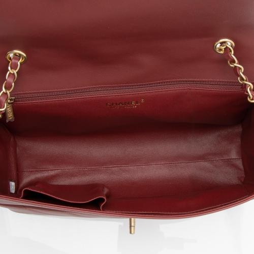 Chanel Calfskin Golden Class CC Top Handle Flap Bag