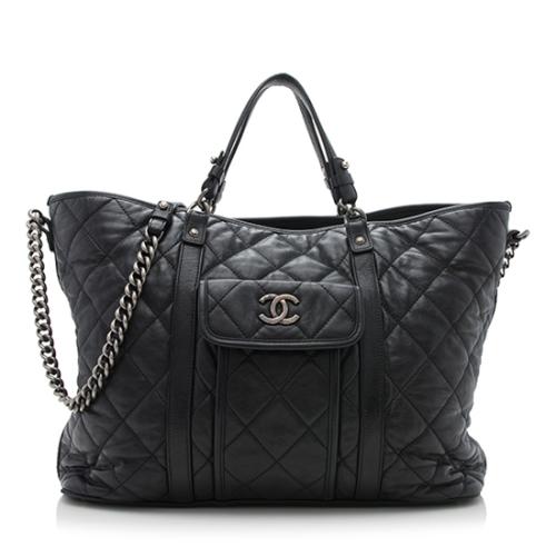 Chanel Calfskin Large Tote