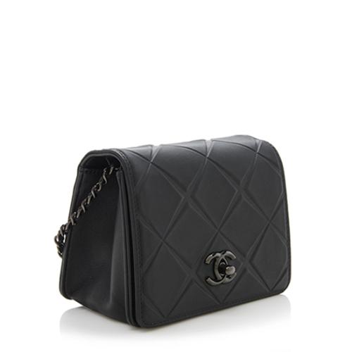Chanel Calfskin Propeller Mini Flap Shoulder Bag