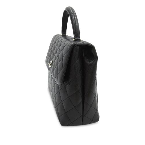 Chanel Caviar Kelly Top Handle Bag