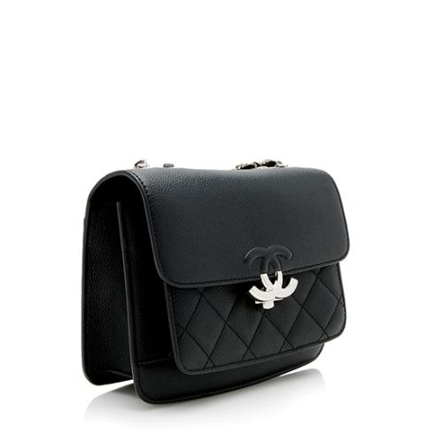 Chanel Caviar Leather CC Flap Bag