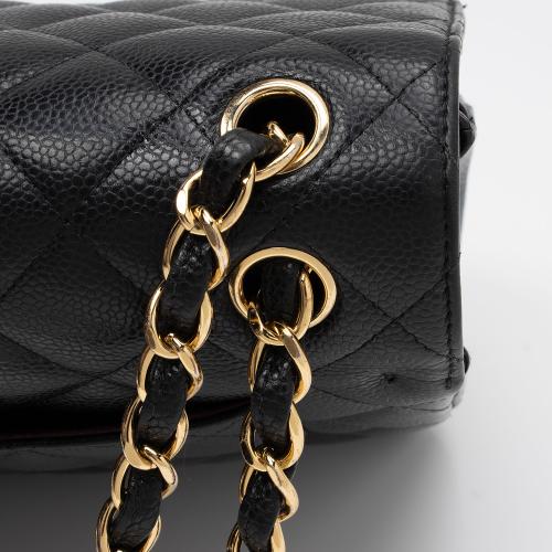 Chanel Caviar Leather Classic Jumbo Double Flap Bag