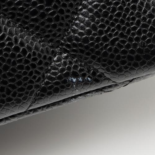 Chanel Caviar Leather Classic Maxi Double Flap Bag