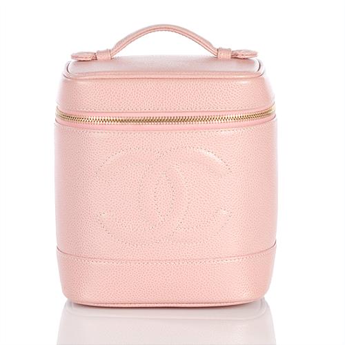 Chanel Caviar Leather Cosmetic Case