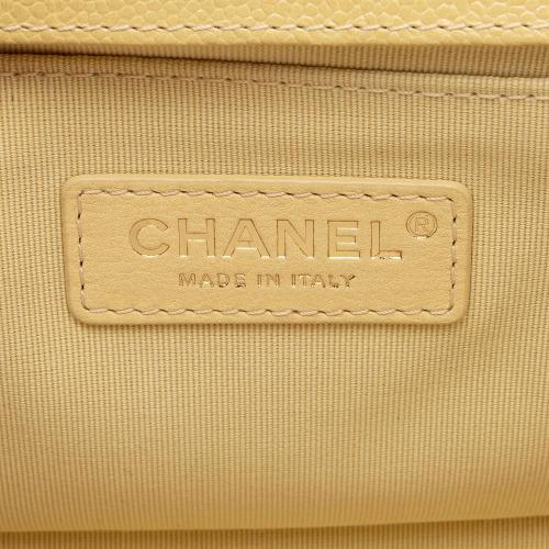 Chanel Caviar Leather Old Medium Boy Bag