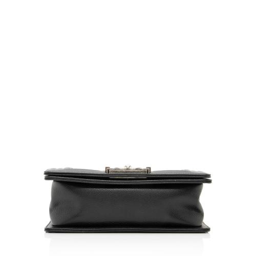 Chanel Caviar Leather Small Boy Bag