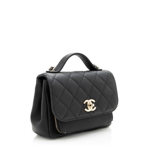 Chanel Caviar Leather Business Affinity Small Flap Bag