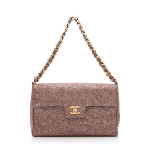 Chanel Caviar Leather Small Flap Shoulder Bag