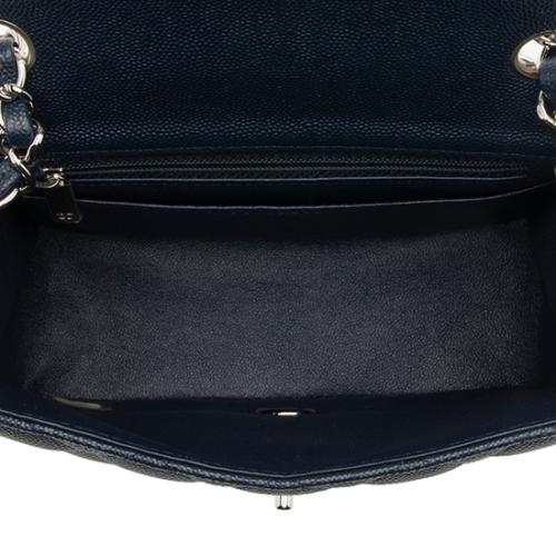 Chanel Caviar Leather Square Mini Flap Bag