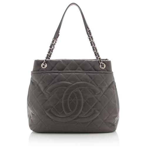 Chanel Caviar Leather Timeless CC Soft Large Tote