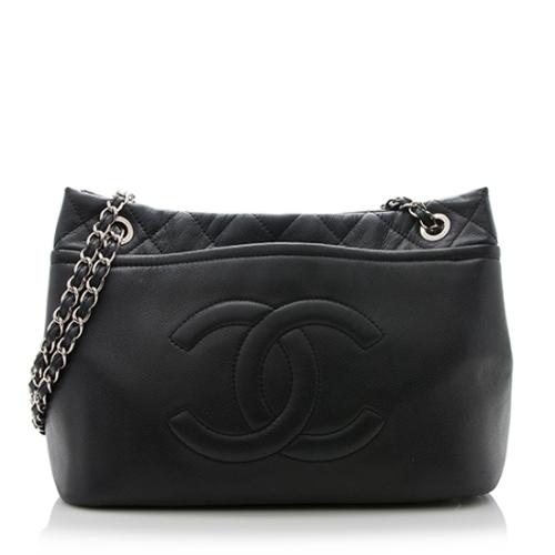 Chanel Caviar Leather Timeless CC Soft Tote