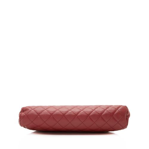 Chanel Caviar Leather Timeless Clutch