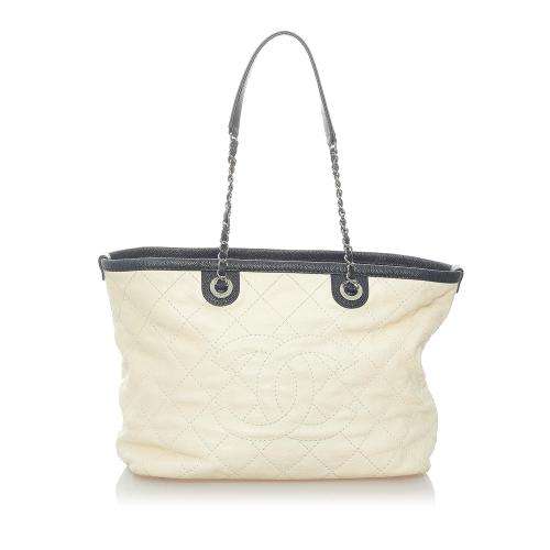 Chanel Caviar Shopping Tote Bag