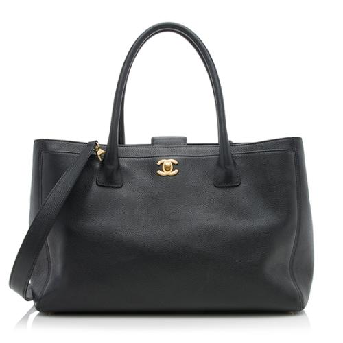Chanel Caviar Leather Cerf Classic Executive Tote