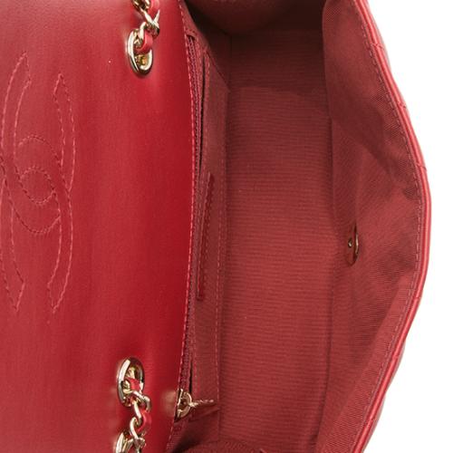 Chanel Chevron Calfskin Statement Mini Flap Bag 