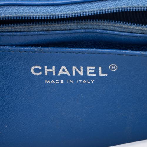 Chanel Chevron Caviar Leather Square Mini Flap Bag