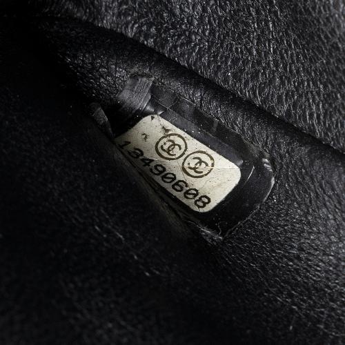 Chanel Chevron Patent Leather Classic Maxi Single Flap Bag - FINAL SALE