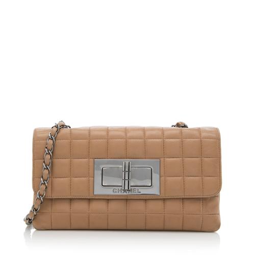 Chanel Chocolate Bar Mademoiselle Shoulder Bag 