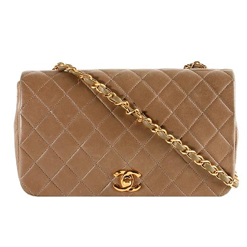 Chanel Classic 2.55 Quilted Lambskin Small Flap Shoulder Handbag