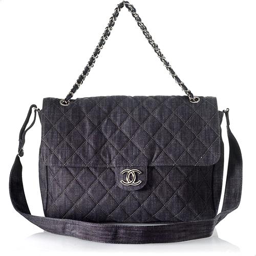 Chanel Classic Denim Flap Handbag