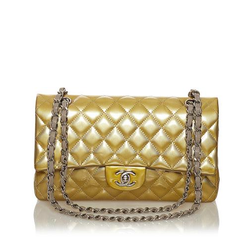 Chanel Classic Patent Leather Double Flap Bag