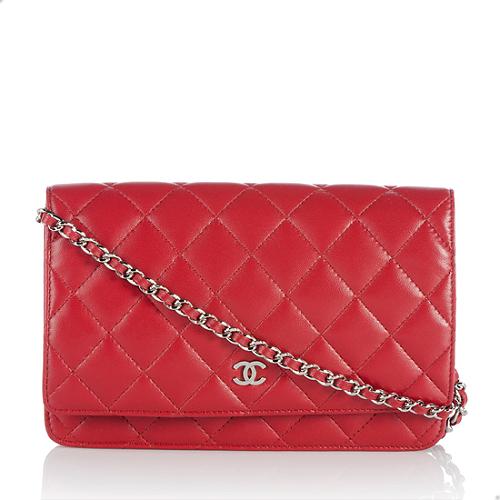 Chanel Classic Quilted Lambskin WOC Shoulder Bag