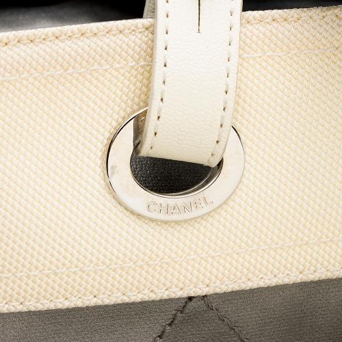 Chanel Coated Canvas Biarritz Tote - FINAL SALE