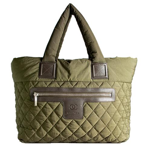 Chanel Coco Cocoon Quilted Nylon Tote