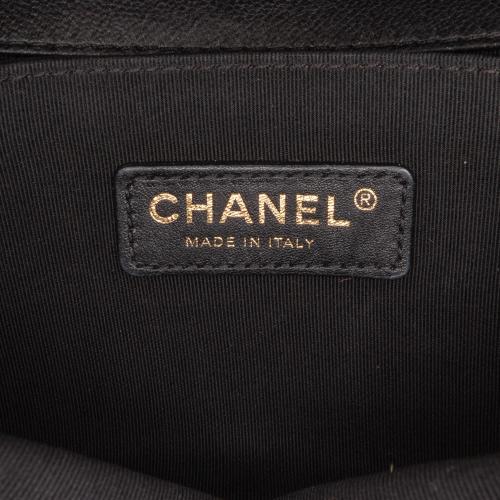 Chanel Crest-Embellished Medium Boy Bag