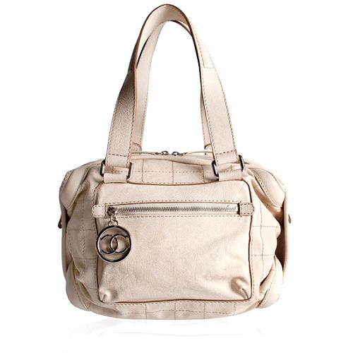 Chanel Essential Bowler Satchel Handbag