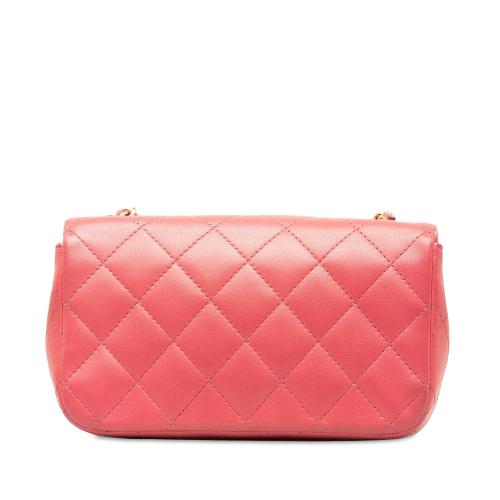 Chanel Extra Mini Lambskin V for Victory Flap