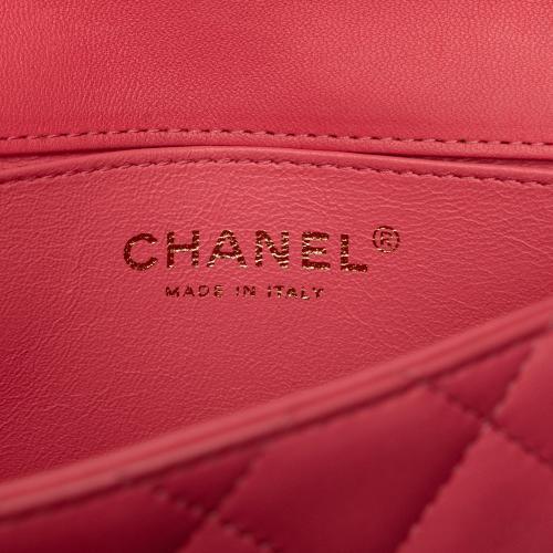 Chanel Extra Mini Lambskin V for Victory Flap