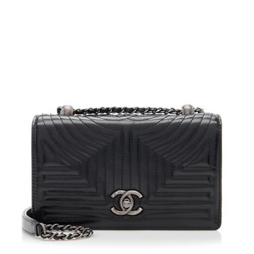 Chanel Quilted Leather Flap Bag