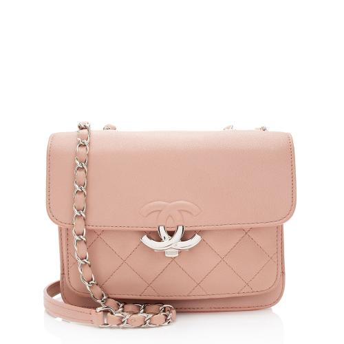 Chanel Goatskin CC Box Flap Bag