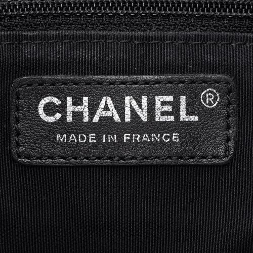 Chanel Grained Calfskin CC Large Shopping Tote 