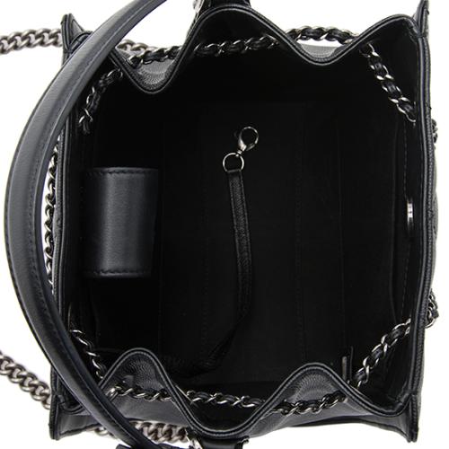 Chanel Grained Calfskin CC Small Bucket Bag