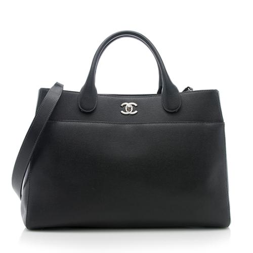 Chanel Grained Calfskin Large Shopping Tote