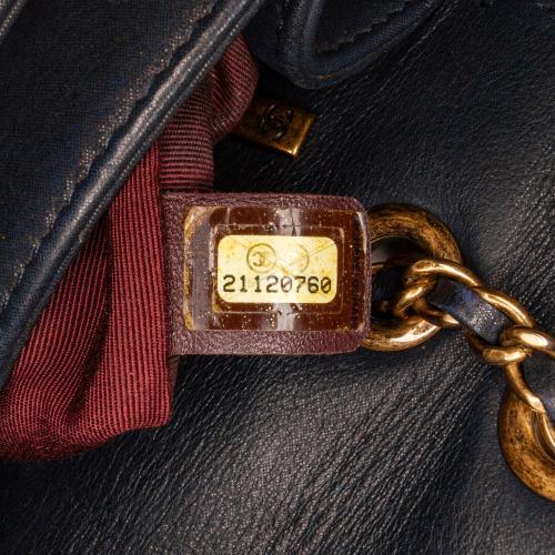 Chanel Happy Stitch Flap Bag Brown