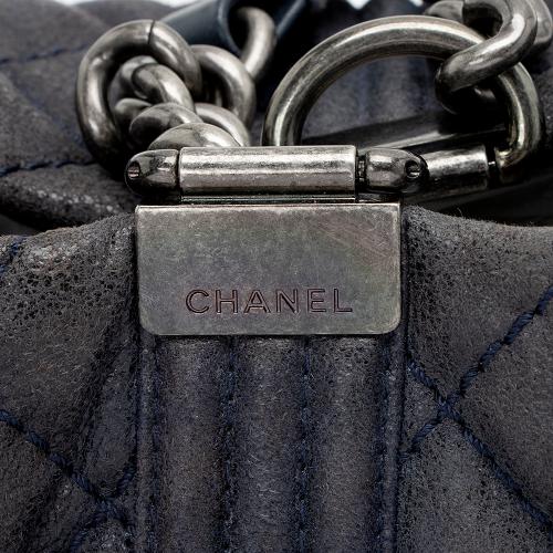 Chanel Iridescent Calfskin Gentle Boy Shopping Tote - FINAL SALE