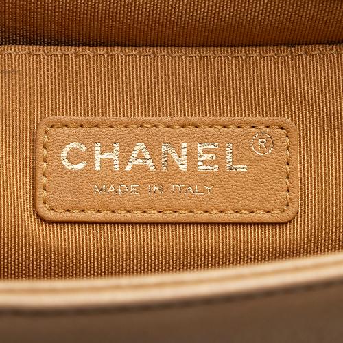 Chanel Iridescent Calfskin Old Medium Boy Bag