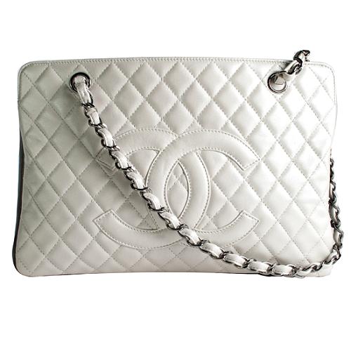 Chanel Irridescent Shopping Tote