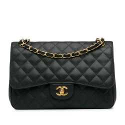 Chanel Jumbo Classic Caviar Double Flap