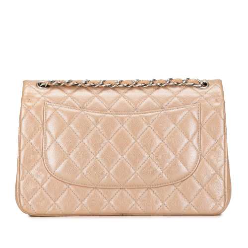 Chanel Jumbo Classic Iridescent Caviar Double Flap