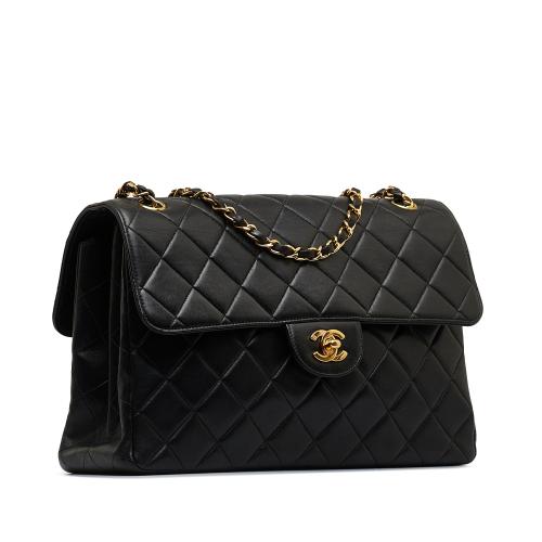 Chanel Jumbo Classic Lambskin Single Flap Bag