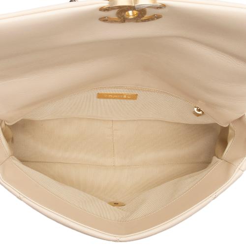 Chanel Lambskin 19 Large Flap Shoulder Bag